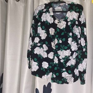 Floral cardigan